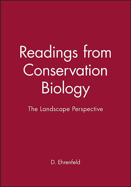 The Landscape Perspective (Readings from Conservation Biology... - 9780865424531