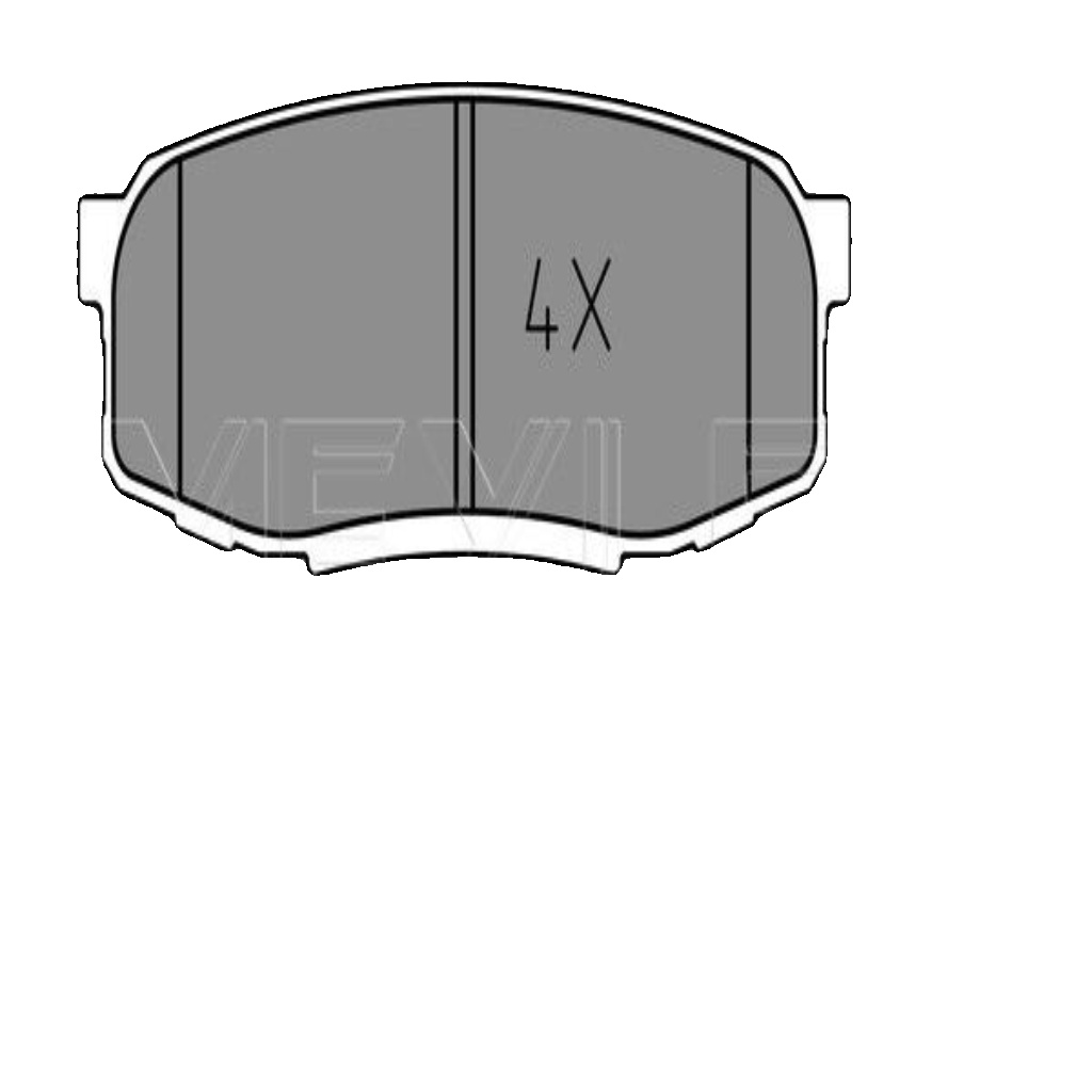 Original MEYLE Brake Pad Set Disc Brake 025 246 5317 for Toyota