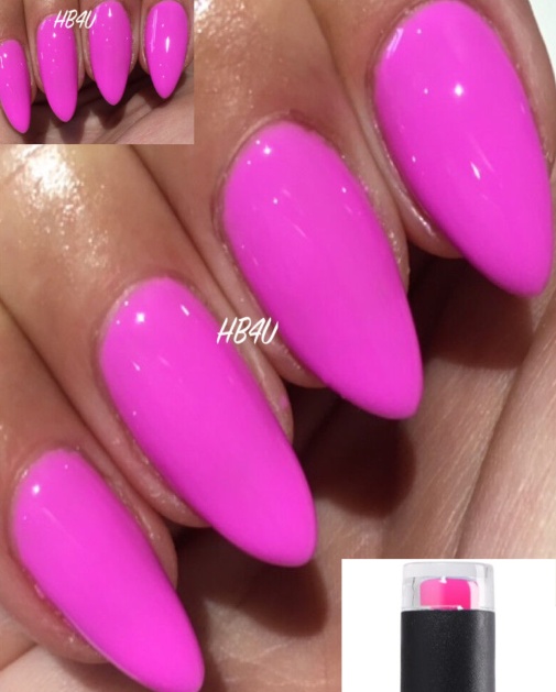 BLUESKY GEL NAIL POLISH NEON PINK BUBBLEGUM SPRING SUMMER NEON 21 UV LED SOAKOFF