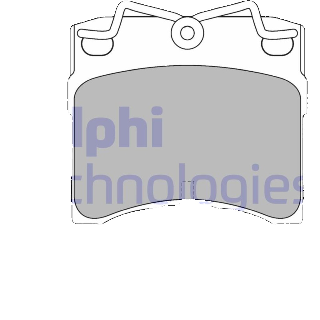 # DELPHI LP1535 BRAKE PAD SET DISC BRAKE Front