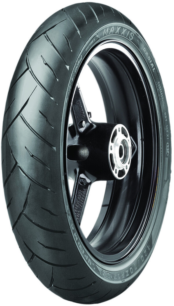 Maxxis Supermaxx ST Motorcycle/Bike/Motorbike Front Tyre - 120 70 ZR17