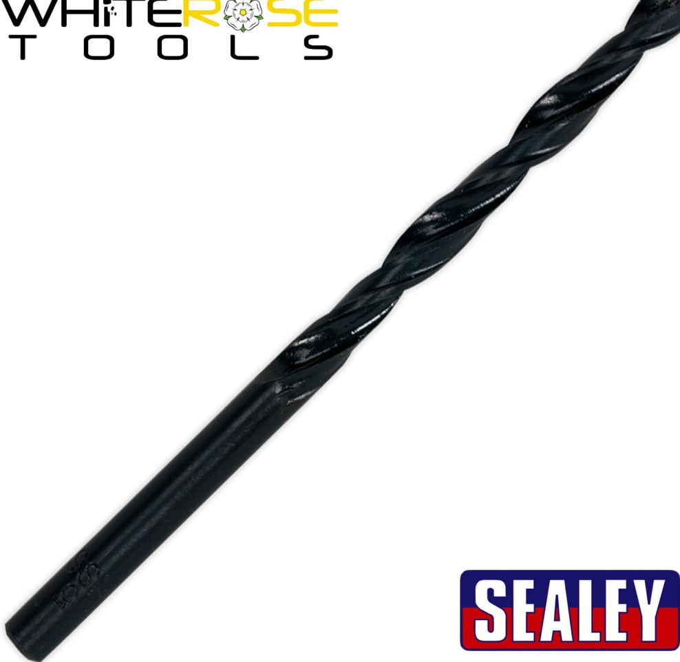 Sealey DB015RF HSS Roll Forged Drill Bit 1.5mm - Pack of 10