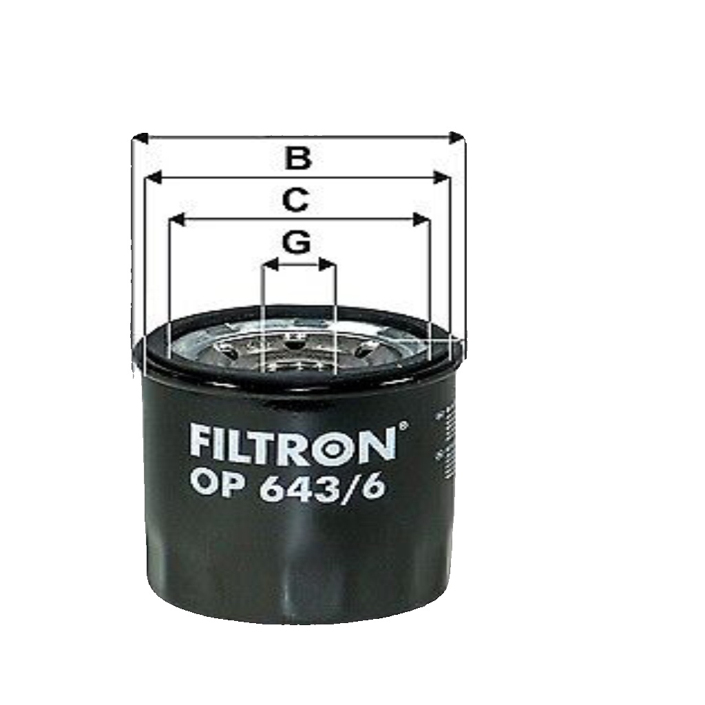 4x ✅Fits FILTRON OP 643/6 OIL FILTER   ⭐UK Seller⭐