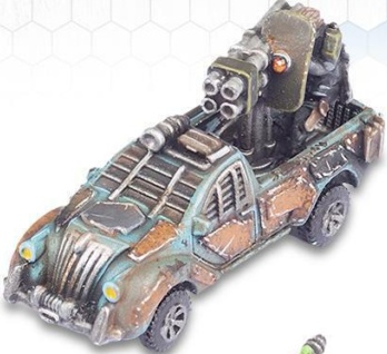 Dropzone Commander BNIB Rocket Technicals