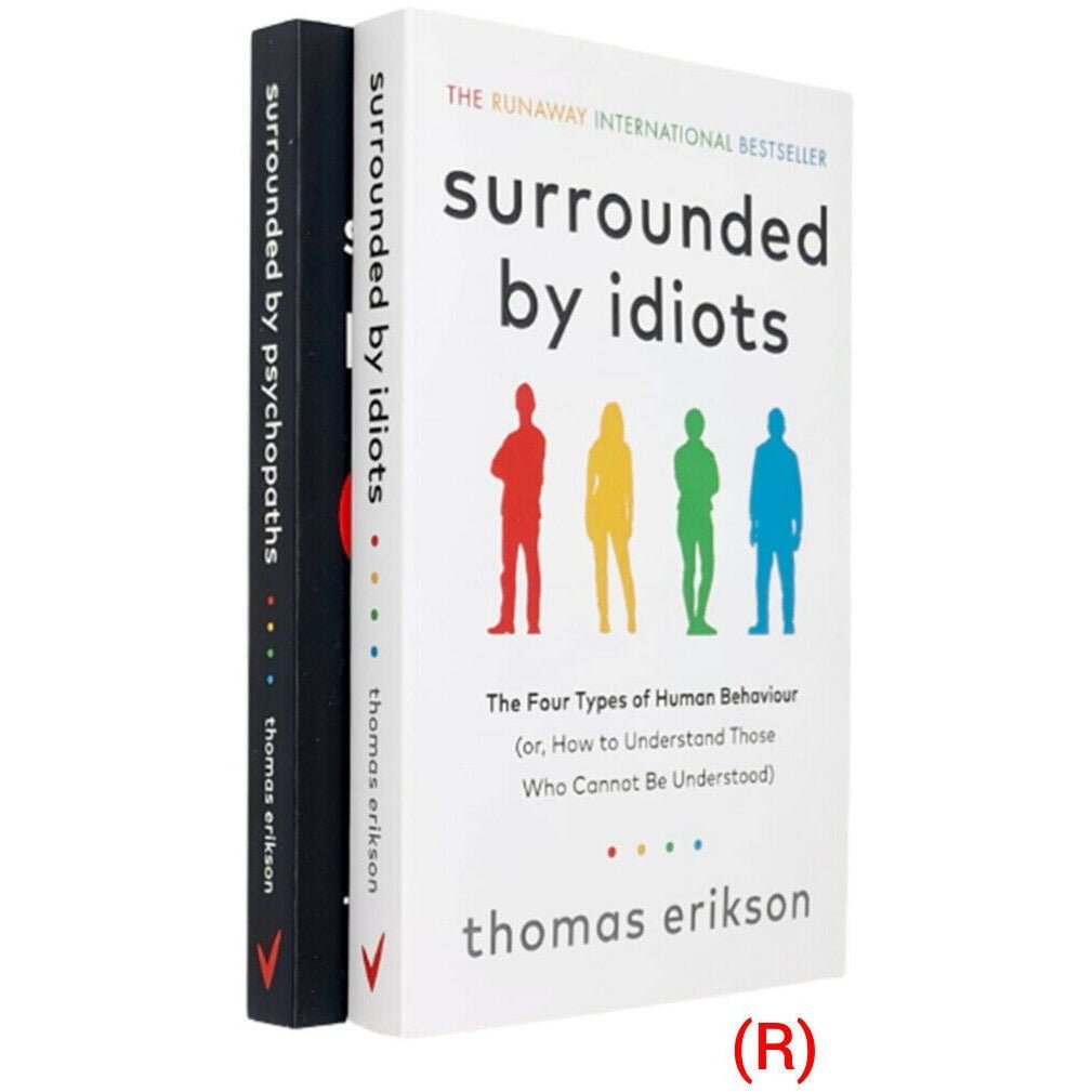 Thomas Erikson 4 Books Collection Set Popular Psychology Paperback NEW