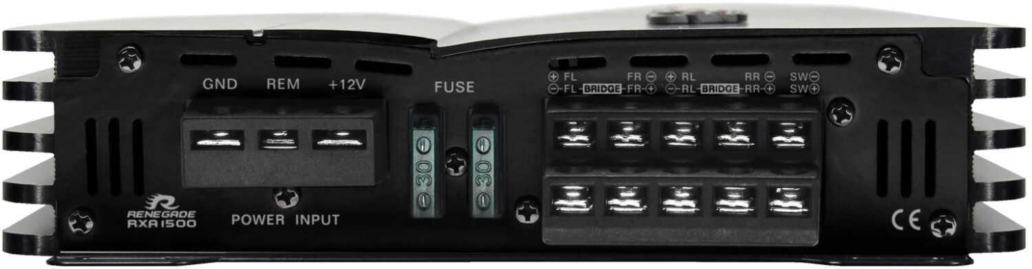 Renegade 1500 Watt 5-Kanal Auto Verstärker Endstufe 4 x 200 + 700 Watt RXA1500