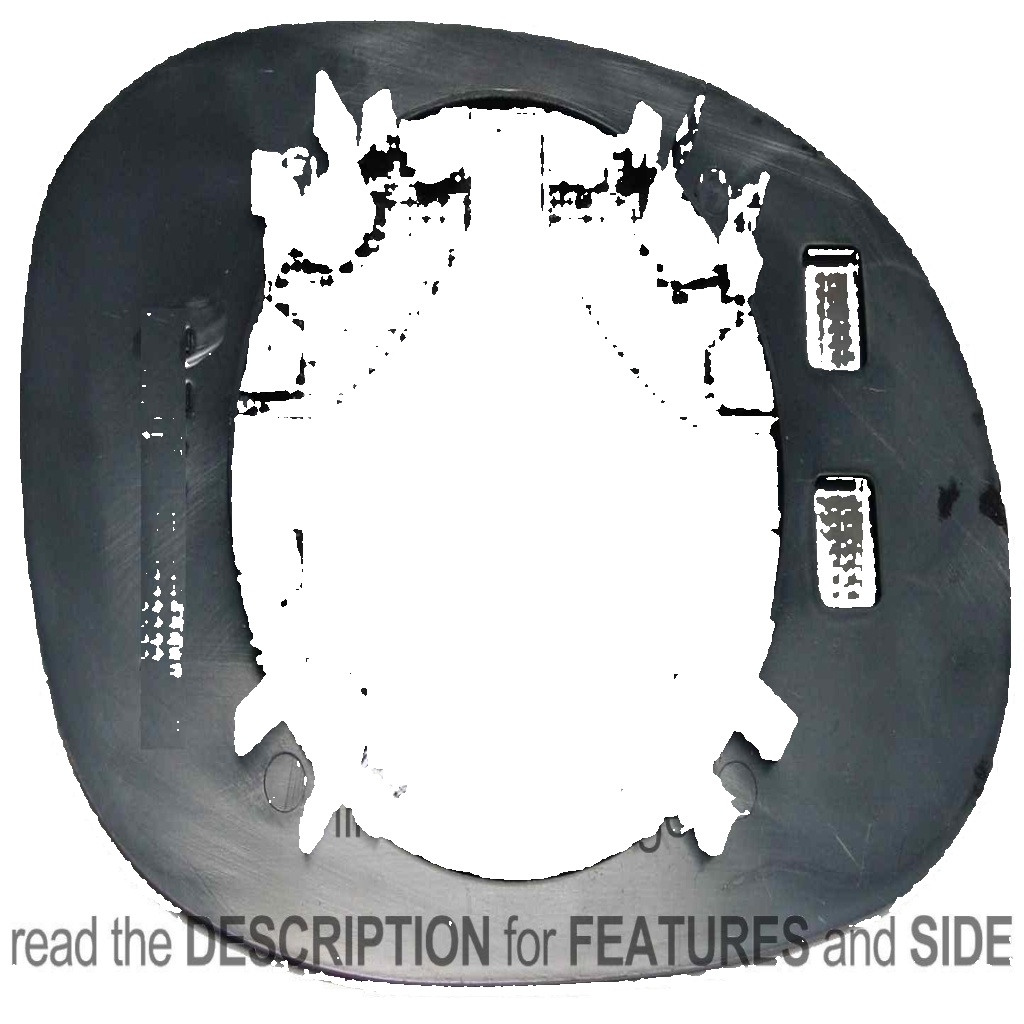 Vetro Piastra Specchio Retrovisore Citroen C3 2002-2009 Destro