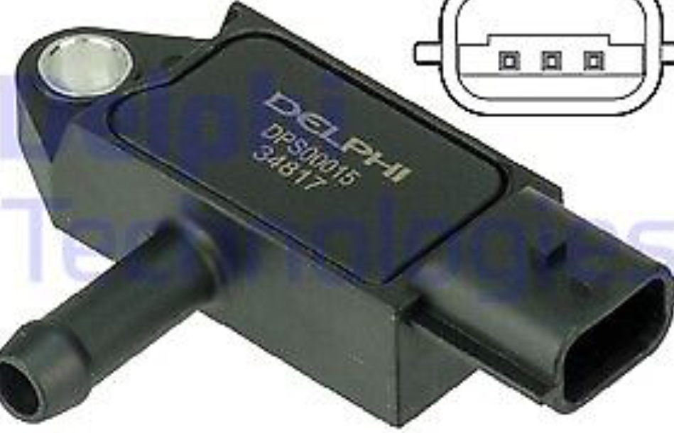DELPHI-OE DPS00015 Sensor, exhaust pressure for DACIA,INFINITI,NISSAN,OPEL,RENAU