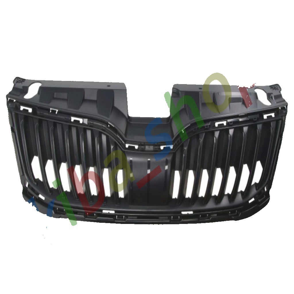 SKODA OCTAVIA 3 III 2017-2020 FRONT BUMPER UPPER GRILLE CENTER AIR INTAKE CHROME