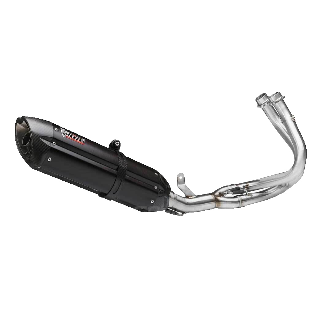Mivv Complete Exhaust Suono Black Inox black for KAWASAKI ER-6N F 2012 > 2016