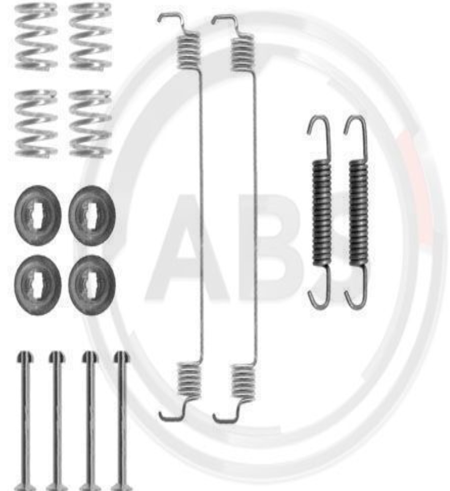 Original A.B.S. Accessory Set Brake Shoes 0777Q For Nissan Renault