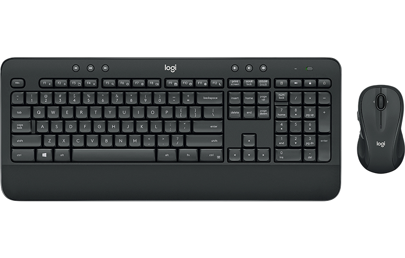 Logitech Mk545 Keyboard & Mouse English Uk Usb Wireless Rf Usb Wireless Rf Laser