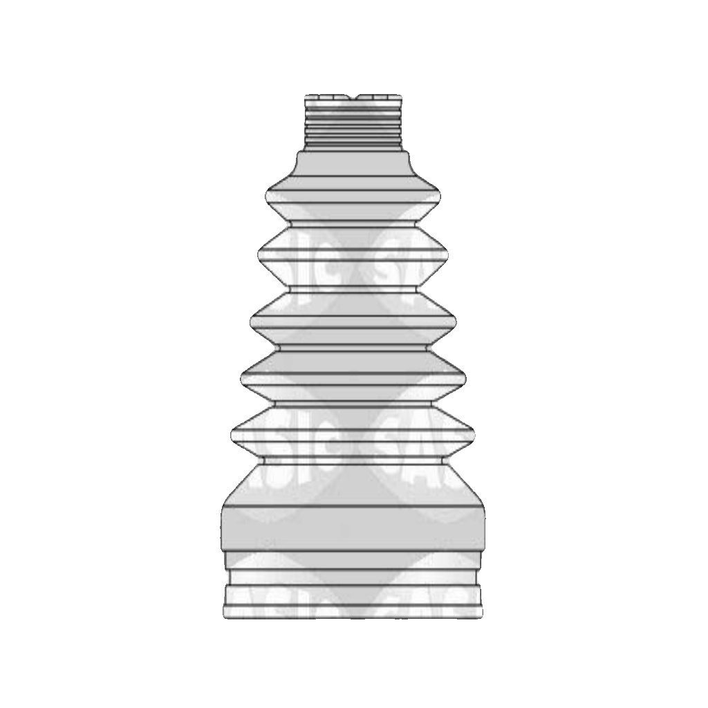 Transmission End SASIC 1906032 Bellow Set, drive shaft for AUDI,SEAT,SKODA,VW