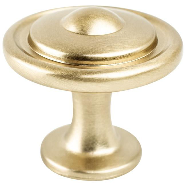 Garden Games 1.25 In. Traditional Advantage Three Oval Knob, Champagne