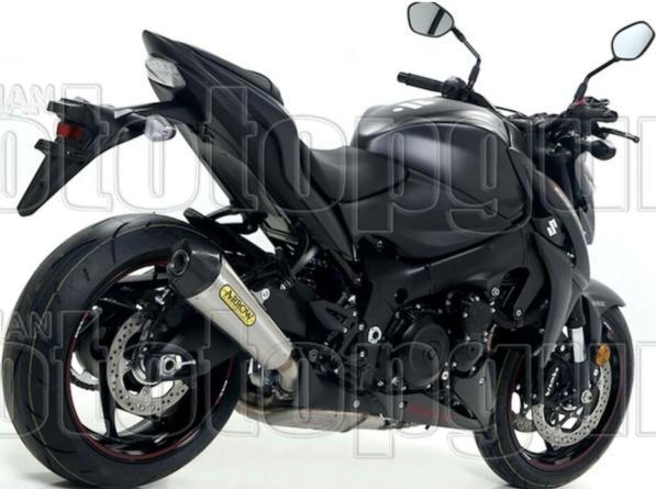 Exhaust Arrow X-Kone Titan Suzuki Gsx-S 1000 2017 > 2020