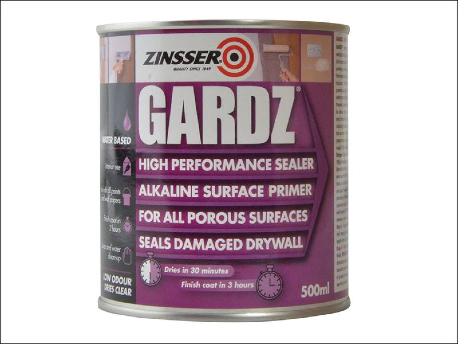 Zinsser ZN7160001E1 Gardz� Sealer Primer 500ml - Image 4