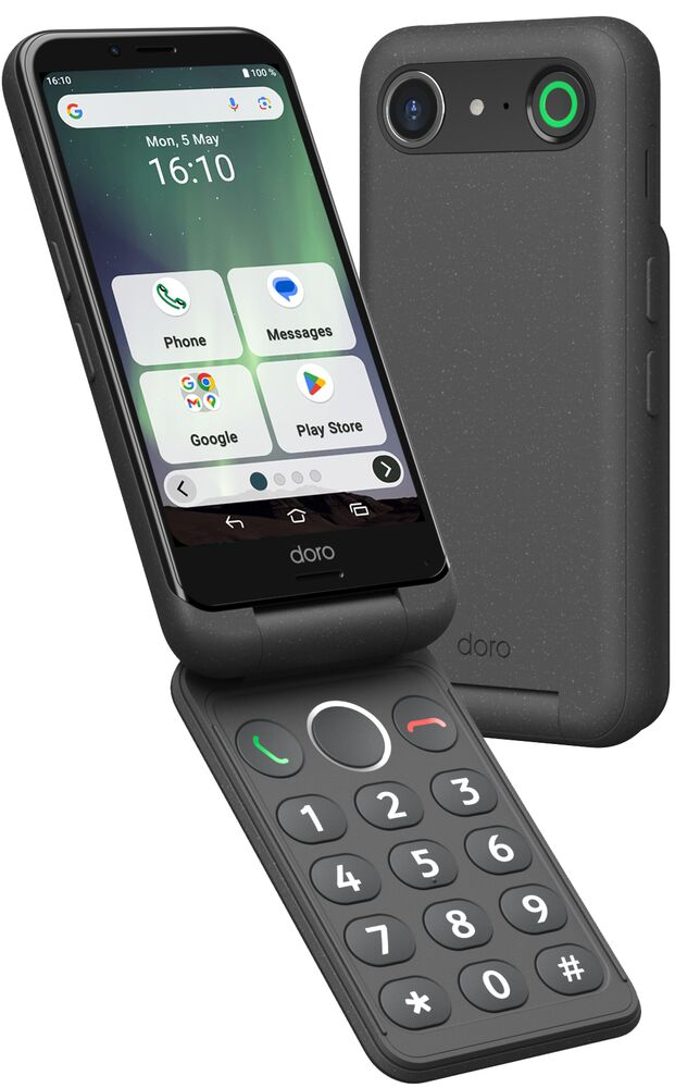 Doro Aurora A20. Display Diagonal: 11.4 Cm 4.5"" Display Resolution: 1280 X 720 P