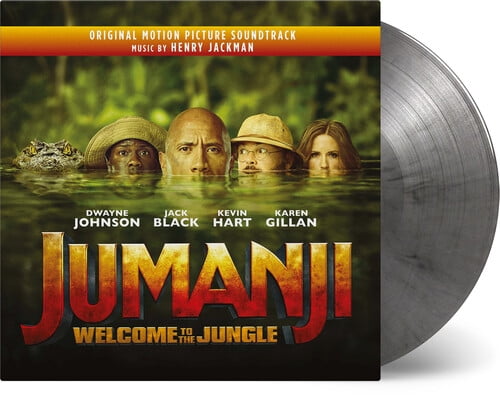 O.S.T. - Jumanji: Welcome To The Jungle - LP 180 Gr. Colored Silver & Black Mar