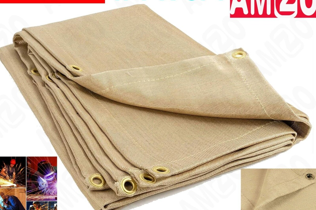 Welding Blanket Fiberglass Blanket 4 x 6 FT Heavy-Duty Fire Retardant CT5409