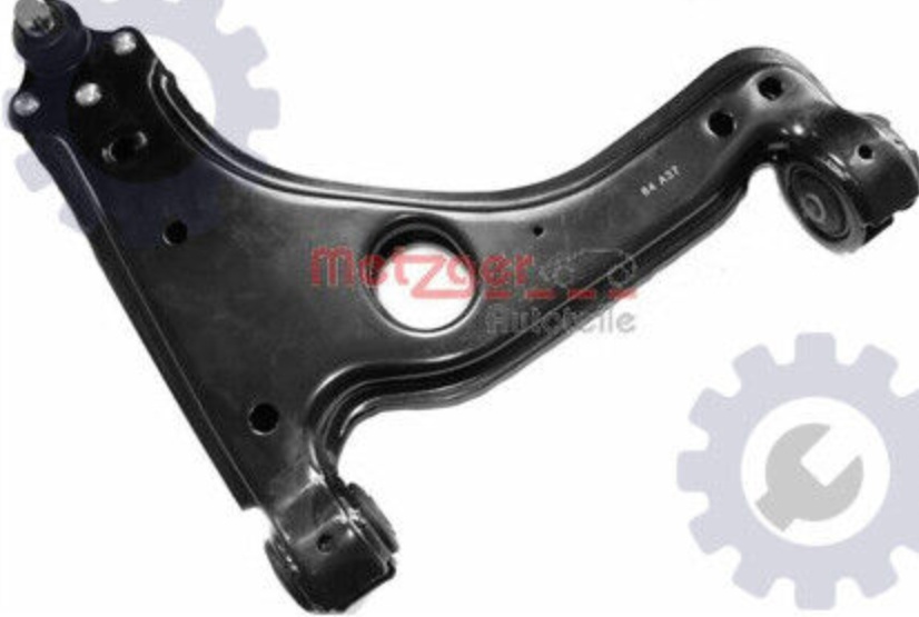 Original METZGER Handlebar Suspension 58003602 for Opel