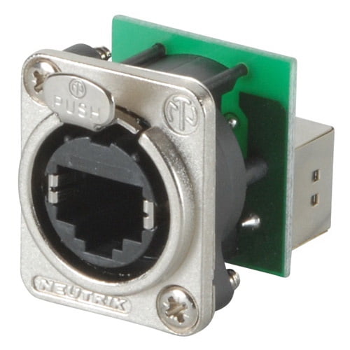 Neutrik RJ45 Connector (Ethercon Chassis) Feedthrough Receptacle