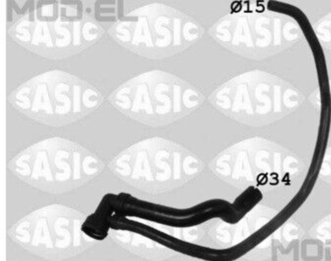 Lower SASIC 3406292 Radiator Hose for OPEL