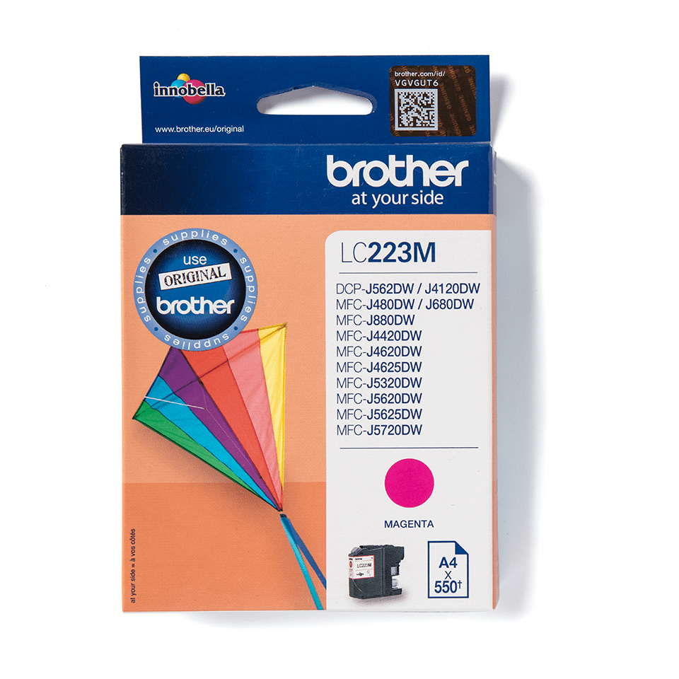 Brother Original LC223 Standard Magenta Ink Cartridge