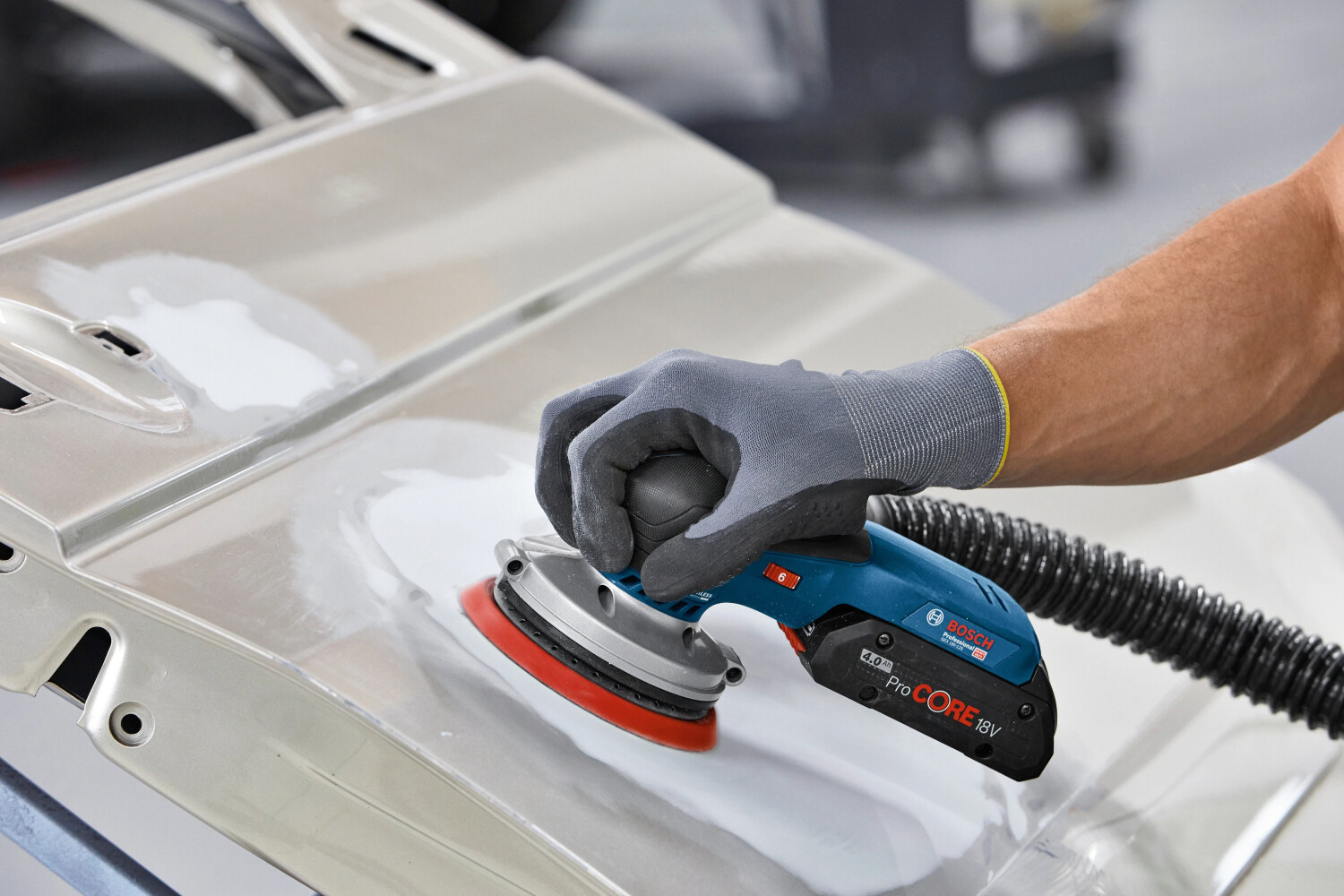 BOSCH GEX 18V-125 N 18v Orbital sander 125mm dia pad