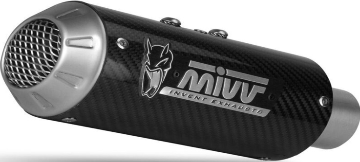 Mivv Complete Exhaust MK3 Carbon for KAWASAKI Z 650 2017 > 2023