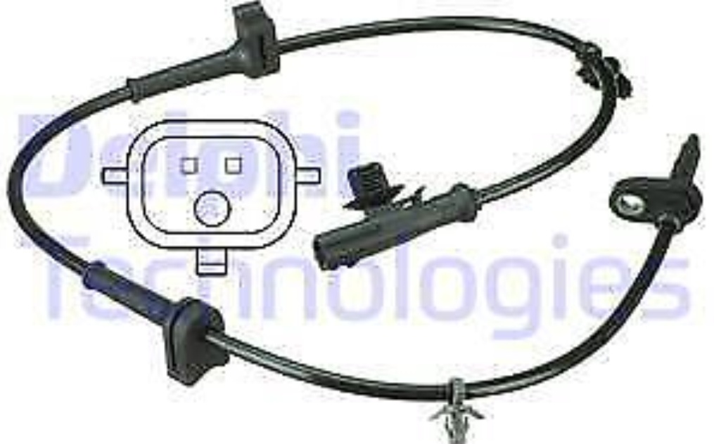 ABS wheel speed sensor Active sensor SS20592 DELPHI for FORD FIESTA VI B-MAX
