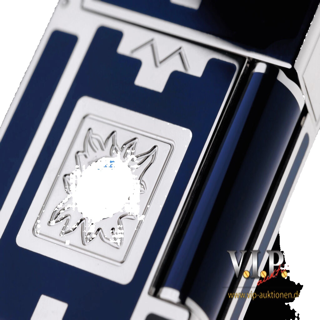 S.T. DUPONT NUEVO MUNDO 2014 FEUERZEUG LIMITED EDITION 500 PALLADIUM GAS LIGHTER