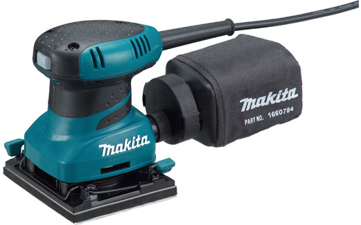 MAKITA BO4555 240v Palm sander quarter sheet