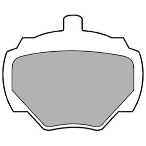 # DELPHI LP211 BRAKE PAD SET DISC BRAKE Rear