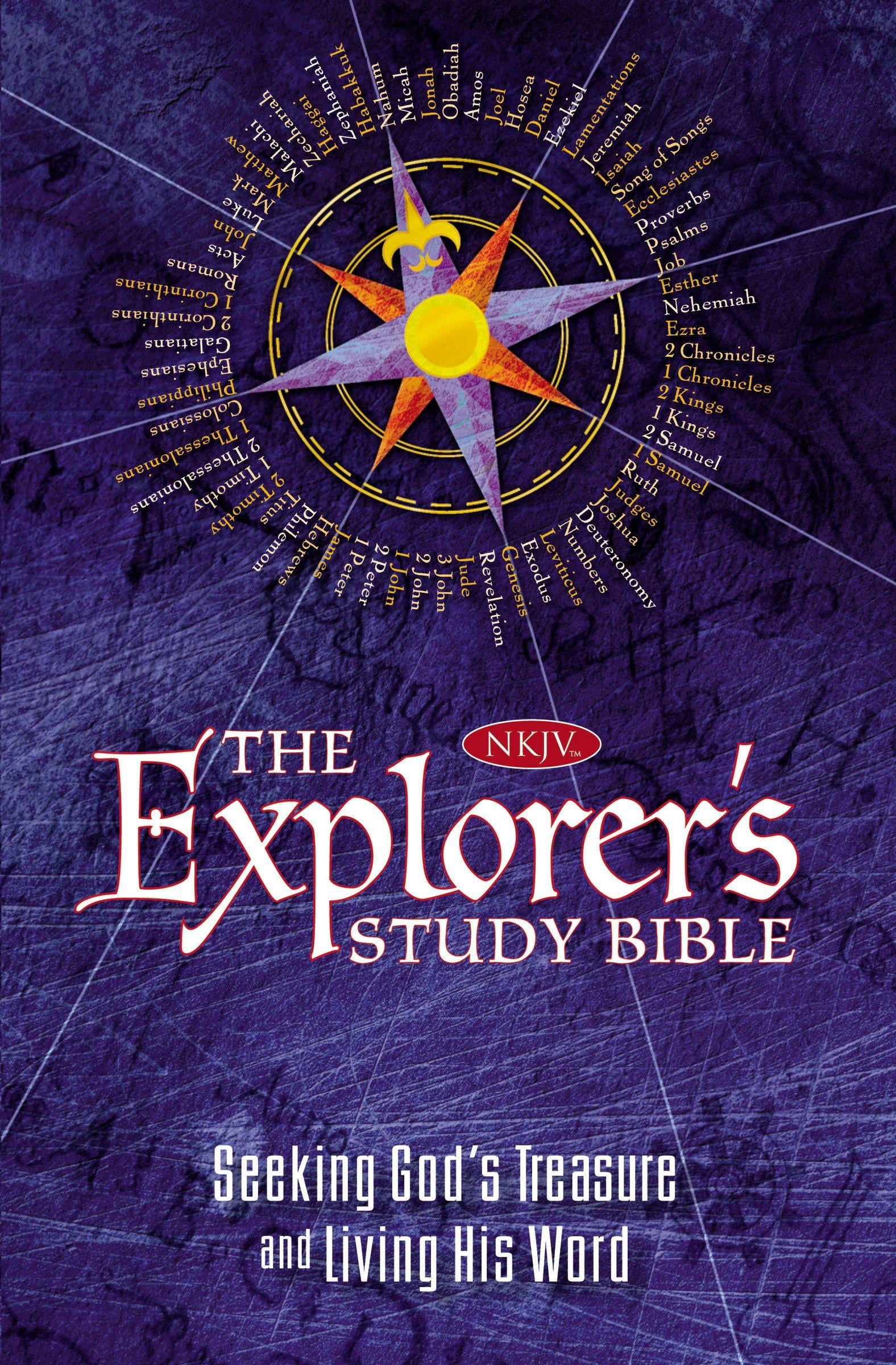 The NKJV, Explorer's Study Bible, Hardcover by  Thomas Nelson - 9781400313259