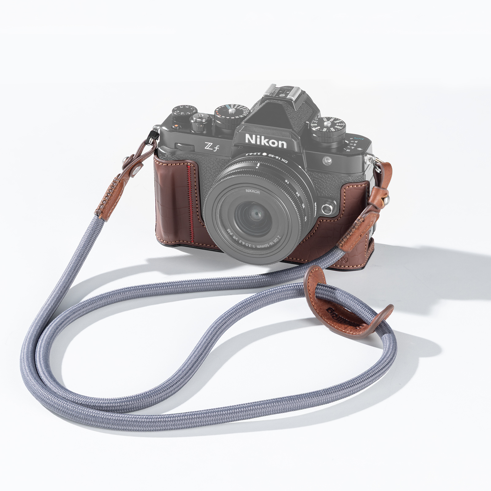 SmallRig Camera Case Kit for Nikon Z f Vintage PU Leather Camera Case Kit