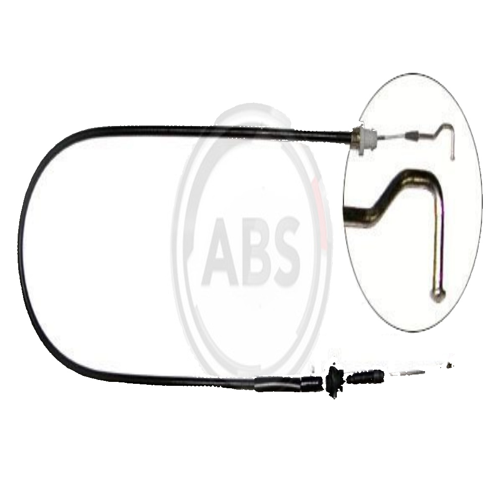 Throttle cable K35050 A.B.S. for VW GOLF   JETTA I GOLF Mk II JETTA Mk II