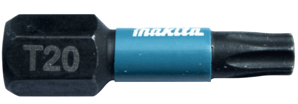 Makita Impact Black Torsion Torx Screwdriver Bits T20 25mm Pack of 2 - Image 2