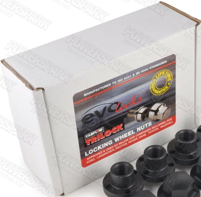 Land Rover Steel Wheel Locking Wheel Nuts Set of 4 EVO MK5 Defender Discovery