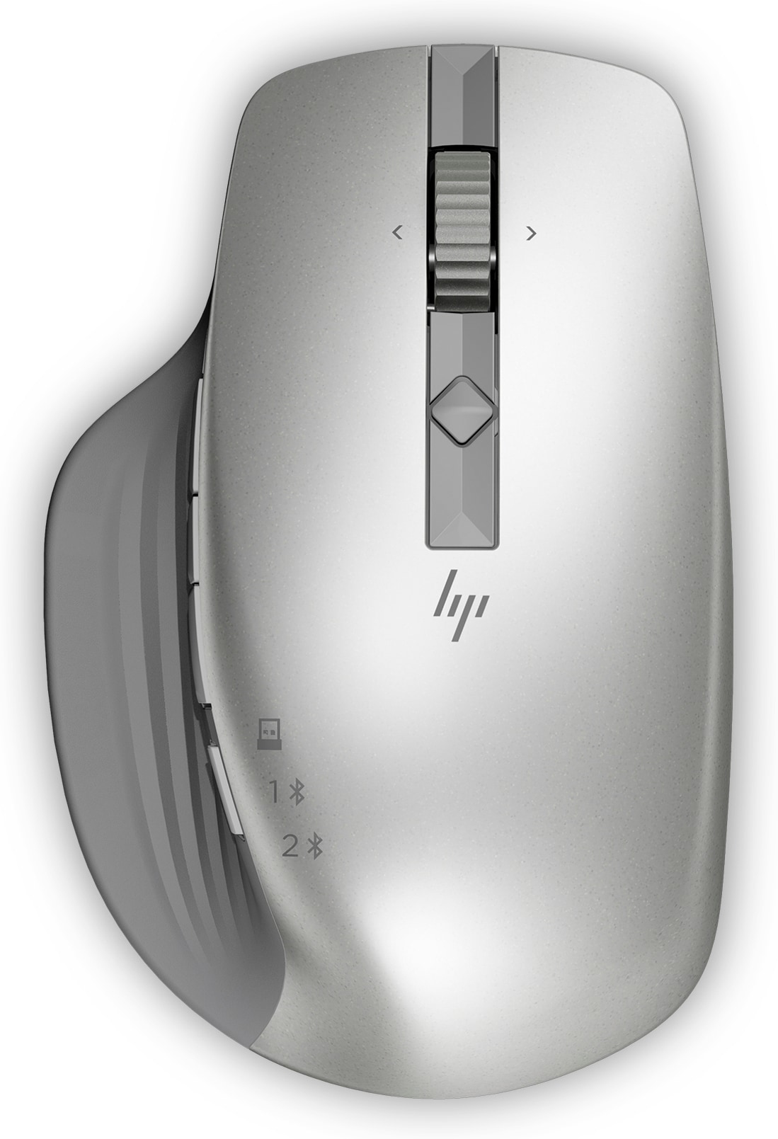 HP 930 Creator Mouse - 7 Programmable buttons, rechargeable, Bluetooth, Silver