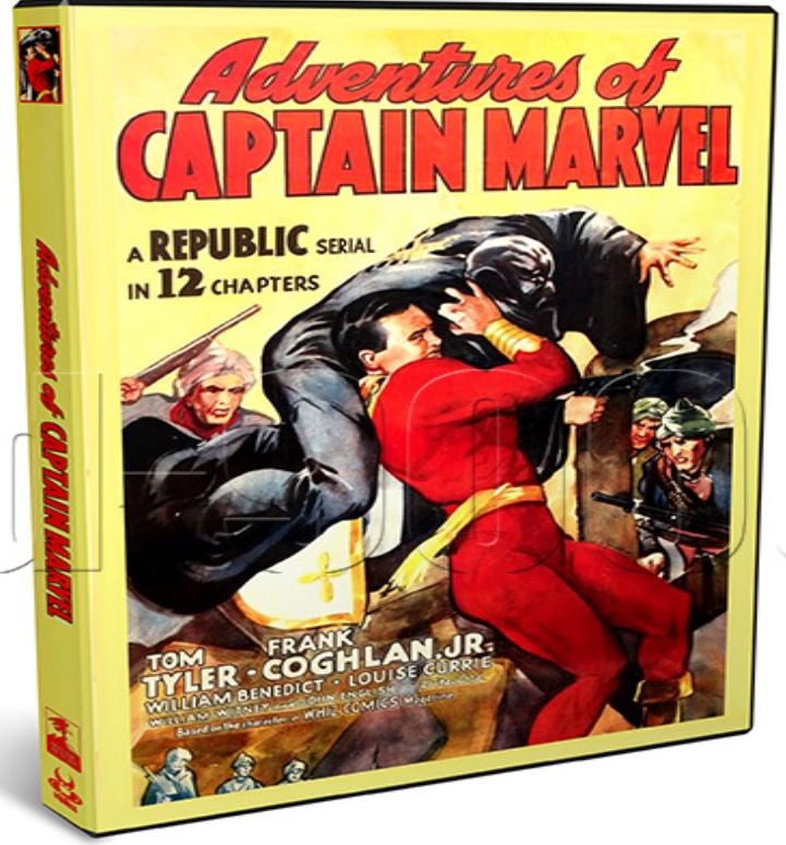 Adventures of Captain Marvel (1941) Republic Movie Serial Cliffhanger (2 x DVD)