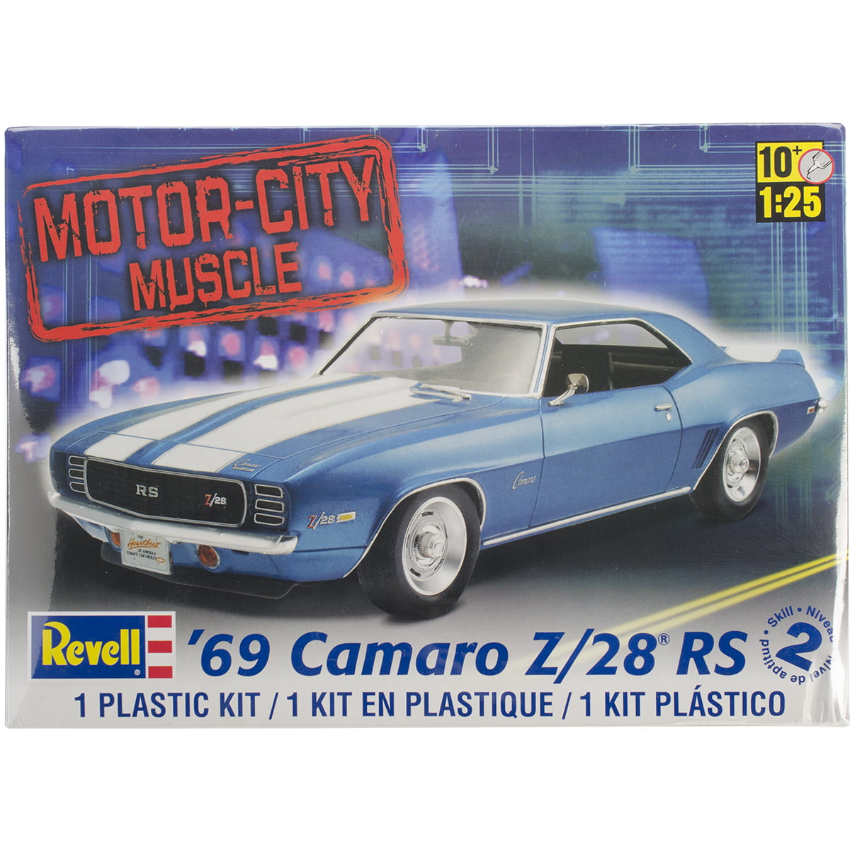Revell 7457  1:25th scale '69 Camaro Z/28 RS Motor-City Muscle series