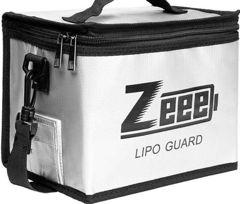 Zeee Lipo Battery Safe Bag Guard Fireproof Explosionproof for Charge & Storage
