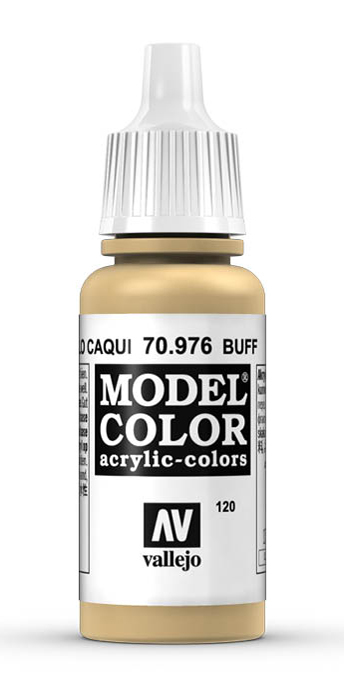 Vallejo 976 Model Colour Buff 18ml Paint Dropper Bottle - Image 6