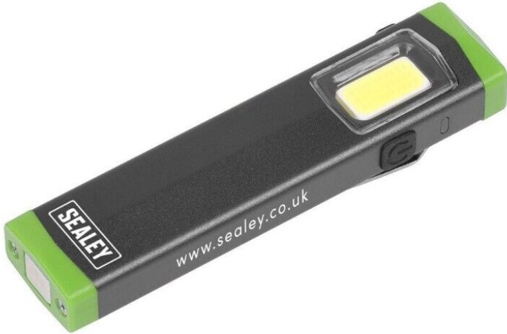 Sealey LED500SB 3W COB Magnetic Rechargeable Mini Pocket Inspection Torch