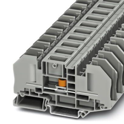 Phoenix Contact Testontkoppeling aansluitblok 3049233, Elektronica benodigdheden + Behuizing, Grijs