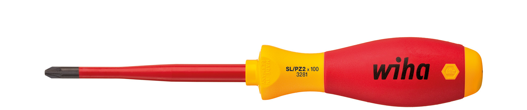 Wiha 36330 PlusMinus Screwdriver Pozidrive 1000v VDE Electrician SoftFinish Grip