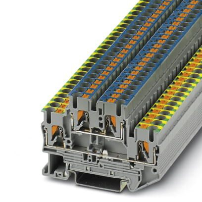 Phoenix Contact Klemmenblok PITTB 2,5-PE/N, Elektronica benodigdheden + Behuizing, Grijs