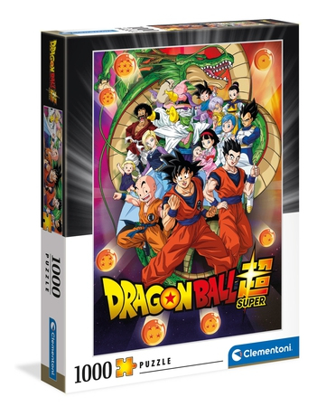 Clementoni Dragonball Portrait 1000 Piece Jigsaw Puzzle