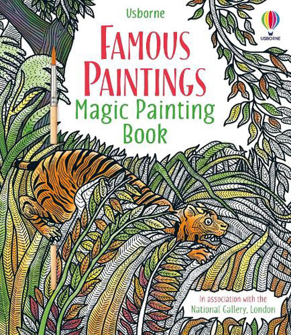 Famous Paintings Magic Painting Book Rosie Dickins - Image 3