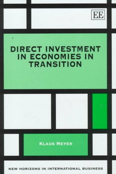 Direct Investment in Economies in Transition by Klaus E. Meyer - 9781858987361